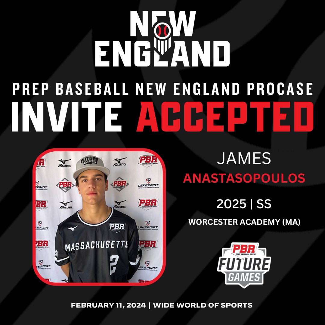 Prep Baseball New England (@pbnewengland) on Twitter photo ๐๐๐๐ ๐๐ซ๐๐ฉ ๐๐๐ฌ๐๐๐๐ฅ๐ฅ ๐๐๐ฐ ๐๐ง๐ ๐ฅ๐๐ง๐ ๐๐ซ๐จ๐๐๐ฌ๐
๐ Invite Accepted
๐ฅ 2025 SS James Anastasopoulos (<a href="/jamesanastas/">James Anastasopoulos</a>)
@PBR_Uncommitted | #PBRFG23
๐ค loom.ly/GbRT0CI
#BeSeen #PBRNEProCase24 ๐๐๐๐ ๐๐ซ๐๐ฉ ๐๐๐ฌ๐๐๐๐ฅ๐ฅ ๐๐๐ฐ ๐๐ง๐ ๐ฅ๐๐ง๐ ๐๐ซ๐จ๐๐๐ฌ๐
๐ Invite Accepted
๐ฅ 2025 SS James Anastasopoulos (<a href="/jamesanastas/">James Anastasopoulos</a>)
@PBR_Uncommitted | #PBRFG23
๐ค loom.ly/GbRT0CI
#BeSeen #PBRNEProCase24