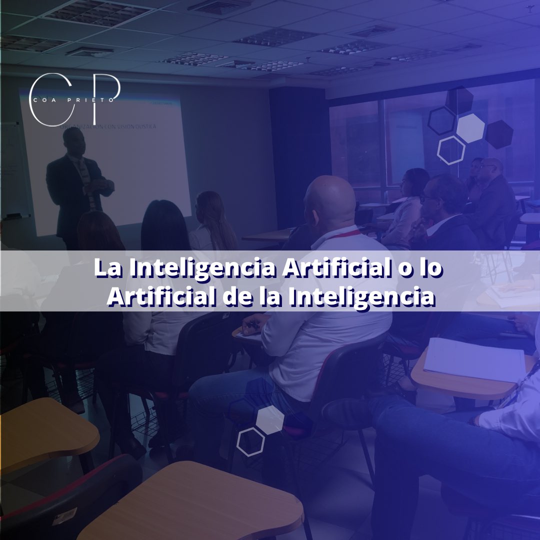 Te invito a leer mi artículo: 
La Inteligencia Artificial o lo Artificial de la Inteligencia. 

Las Organizaciones deben tener un Capital Humano altamente capacitado para saber aprovechar las oportunidades. 

coaprieto.com/index.php/2024…

<a href="/Domotalk/">Domo</a> 
<a href="/LuisMHuete/">Luis Huete🇪🇸🇺🇸</a> 
<a href="/HarvardDeusto/">Harvard Deusto</a>