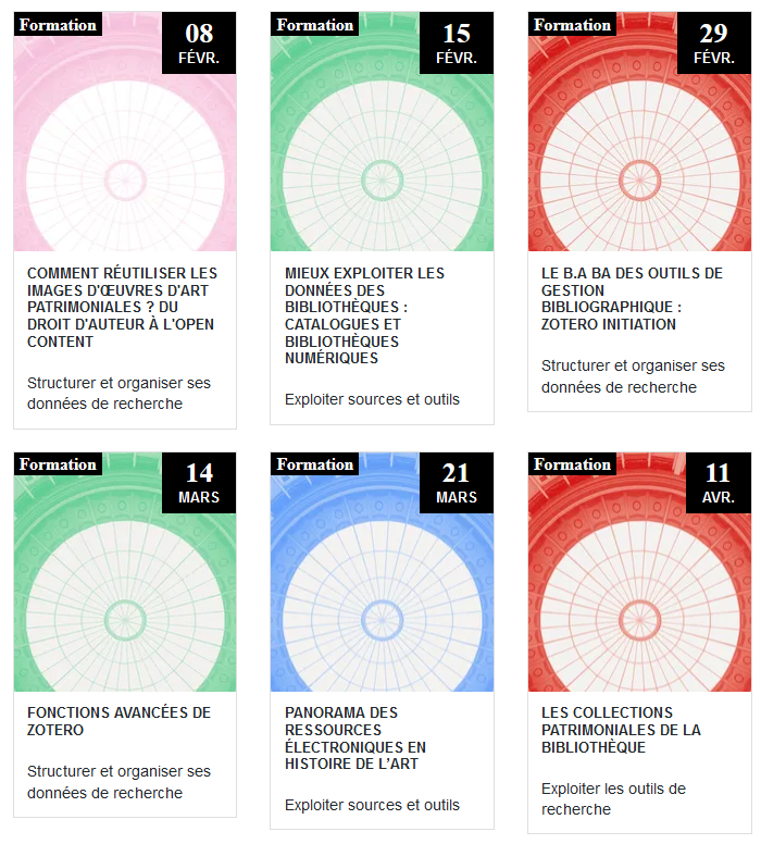 [Formation] Rendez-vous jeudi 8/02 pour explorer la réutilisation des images d’œuvres d'art patrimoniales. Droit d'auteur, #OpenContent... Avec de nombreux exemples français et étrangers, pour s'y retrouver efficacement. 
📝Gratuit, sur inscription : bit.ly/formationINHA