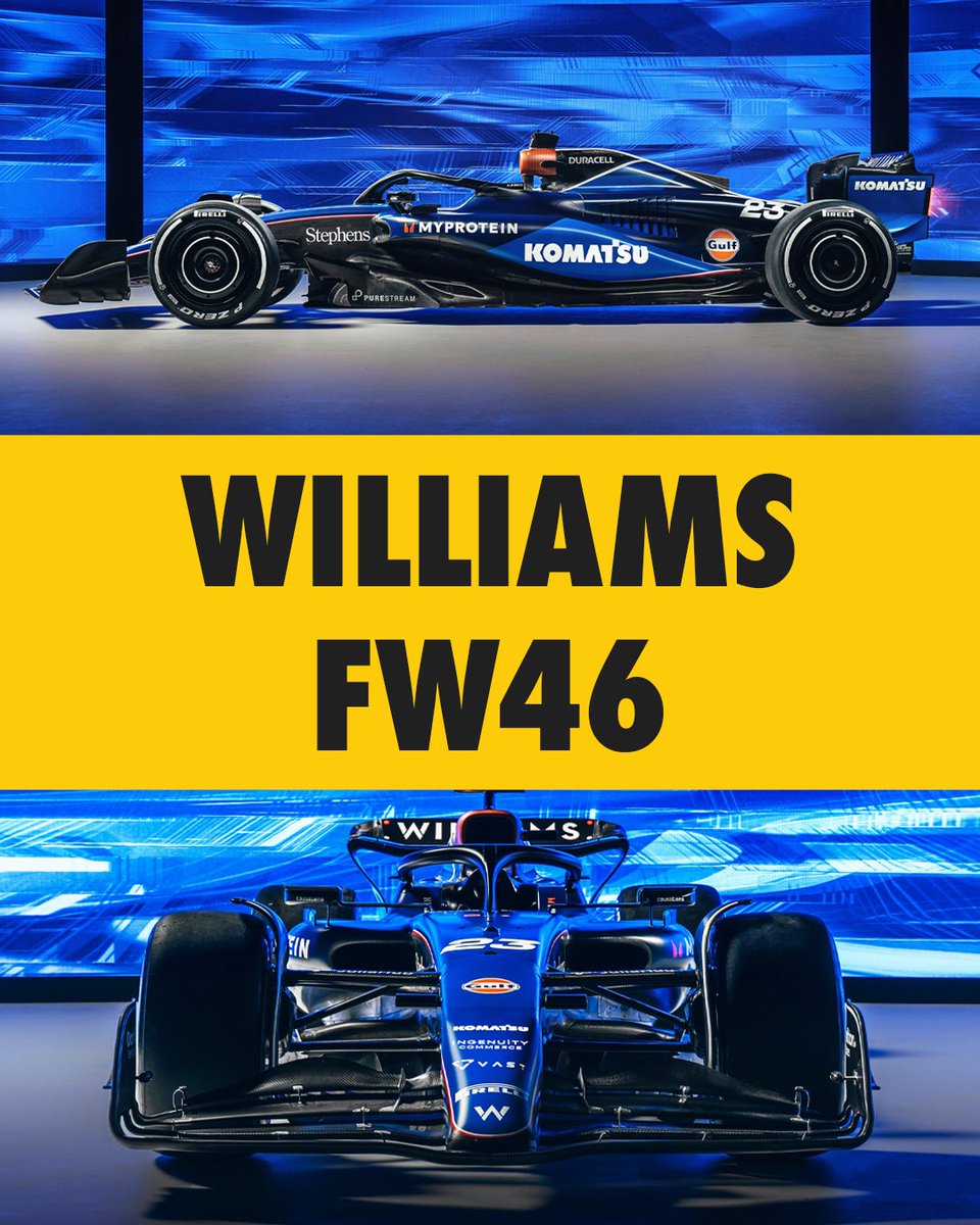 we_know_wheel's tweet photo. Rate the new Williams livery out of 10 👇 https://t.co/N46hA8CVjL