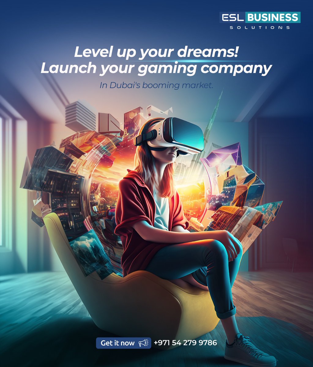 Ready to launch your gaming company in the UAE? 🚀 Look no further! ESL Business Solutions offers top-notch business setup services tailored for you.

Call: +971 54 279 9786
Mail: business@esluae.com
Visit: esluae.com

#GamingStartup #UAE #BusinessSetup