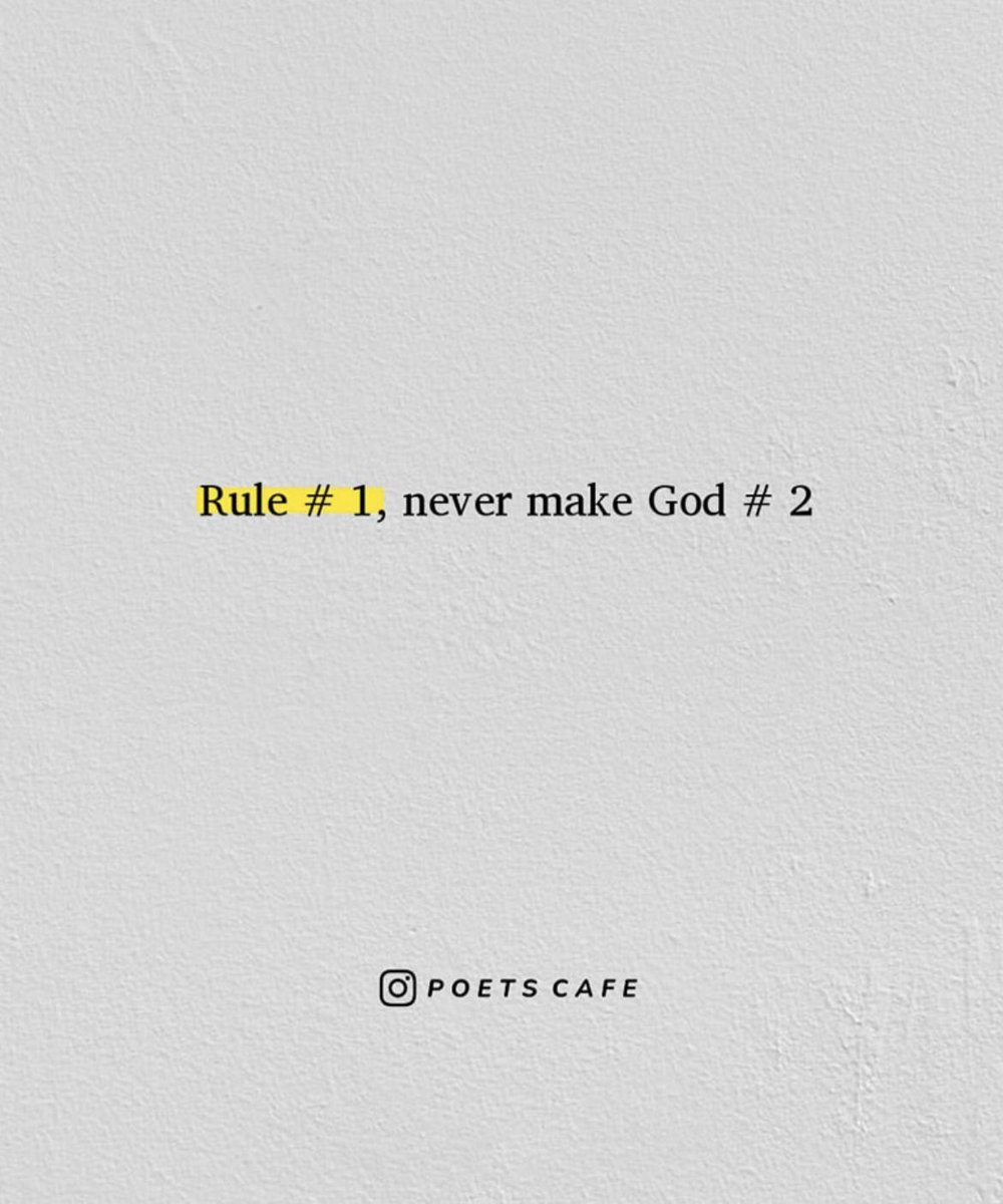 Rule #1