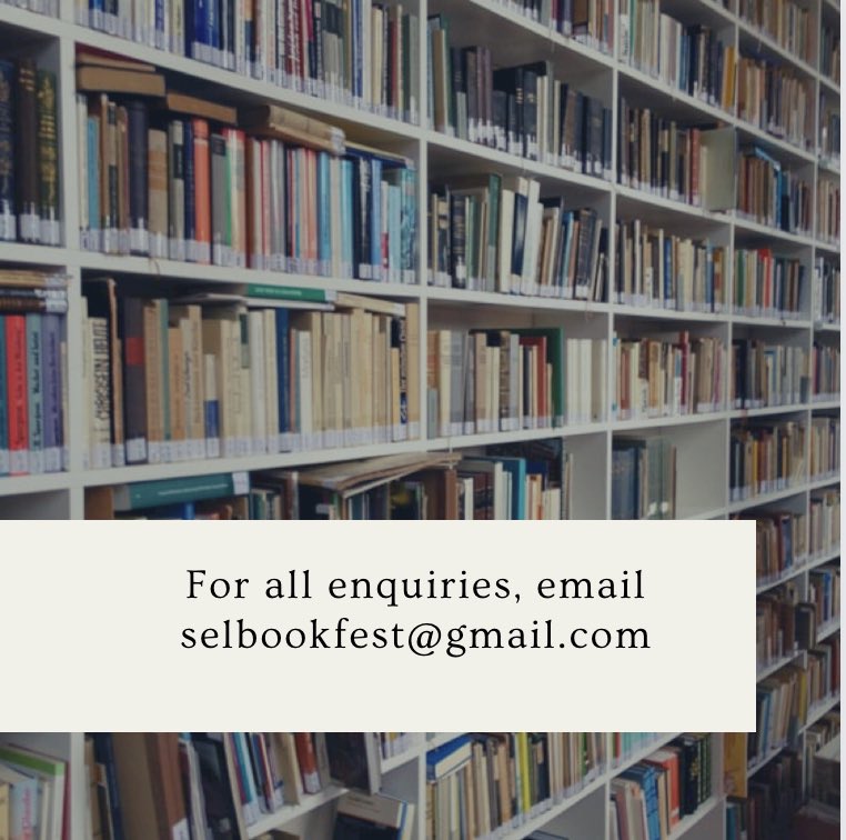 SELbookfest's tweet photo. If you’re a publisher and want to suggest an author for the inaugural @selbookfest, please note our deadline is 15.03.24. And if you’re a local venue keen to be involved, the deadline is 15.04.24. All enquiries should be emailed to selbookfest@gmail.com https://t.co/rUs5nmDhlb