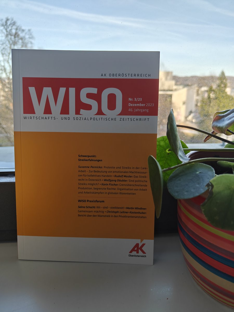 ReiVik (@viktoriareisin2) on Twitter photo Endlich ist die neue spannende WISO Schwerpunktsausgabe "Streikerfahrungen" der <a href="/AKLinz/">AK Oberösterreich</a> in Print da!!! <a href="/StaflingerH/">Heidemarie Staflinger</a> @AndreeDagmar @tamesberger <a href="/GertPhil_/">Philipp Gerhartinger</a> <a href="/CsokaBetty/">Bettina Csoka</a> <a href="/NinaPlank2309/">Nina Plank</a> <a href="/IWoltran/">Iris Woltran</a> <a href="/DemoDomas/">Thomas Pilgerstorfer</a> Endlich ist die neue spannende WISO Schwerpunktsausgabe "Streikerfahrungen" der <a href="/AKLinz/">AK Oberösterreich</a> in Print da!!! <a href="/StaflingerH/">Heidemarie Staflinger</a> @AndreeDagmar @tamesberger <a href="/GertPhil_/">Philipp Gerhartinger</a> <a href="/CsokaBetty/">Bettina Csoka</a> <a href="/NinaPlank2309/">Nina Plank</a> <a href="/IWoltran/">Iris Woltran</a> <a href="/DemoDomas/">Thomas Pilgerstorfer</a>