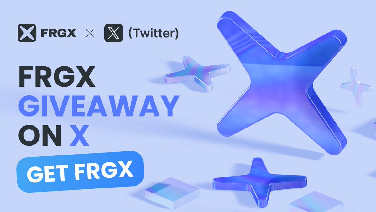 FRGXfinance's tweet photo. 🔥 FRGX GIVEAWAY ON X🔥

Conditions:
➡️ Have at least 15 followers
➡️ Follow @FRGXfinance
➡️ Repost this post
➡️ Leave your comment + tag 3 of your friends + add hashtags #FRGX #FRGXFinance

🗓 Start: Feb 5, 15:00 UTC
🗓 End: Feb 6, 15:00 UTC
🎁 1,000 $FRGX up for grabs!
🏆 5 winners [200x5]

Let's go!