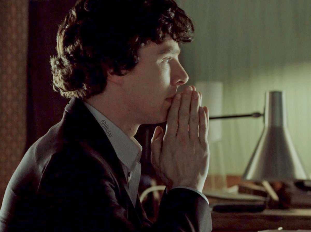 Sherlock's thinking pose. | Sherlock bbc, Sherlock, Sherlock fandom