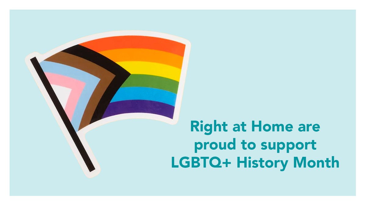 🌈 Proudly supporting LGBTQ+ History Month at Right at Home! 🏳️‍⚧️✨ We foster an inclusive environment where every voice is heard and every story celebrated. Let's champion equality, challenge stereotypes, and build a world where everyone thrives authentically.