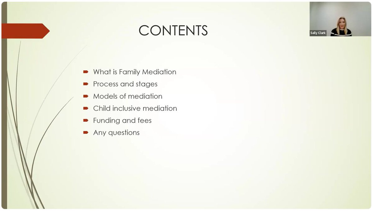 Family Mediation Council (@fammedcouncil) on Twitter photo ❓ How can mediation can work alongside the court process?
📽 Watch this <a href="/FamilyMedWeek/">Family Mediation Week</a> Webinar for members of the #judiciary and local #familyjustice boards, presented by Sally Clark and Alexis Walker.
👉 youtube.com/watch?v=dKO925… ❓ How can mediation can work alongside the court process?
📽 Watch this <a href="/FamilyMedWeek/">Family Mediation Week</a> Webinar for members of the #judiciary and local #familyjustice boards, presented by Sally Clark and Alexis Walker.
👉 youtube.com/watch?v=dKO925…