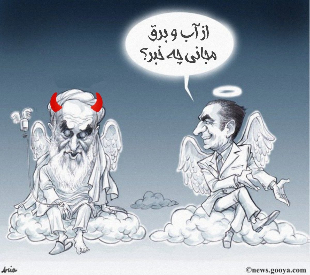 تو میدان انقلاب باید این بنرو میزدن: 
#جاویدشاه