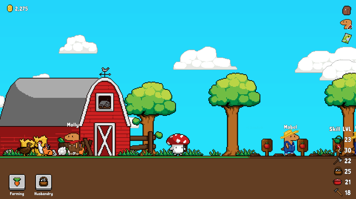 Just a reminder that the Idle Fields demo is now live for the #SteamNextFest! I will be streaming the game later at 9pm

#indiedev #indiegame #gamedev