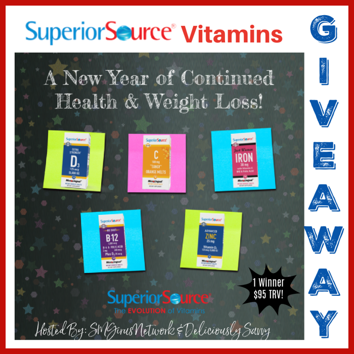 SilvieArmas's tweet image. Enter To Win The Superior Source Vitamins &apos;A New Year Of Continued Health &amp;amp; Weight Loss’ Giveaway! Ends 2/28 @DeliciouslySavv @SuperiorSource #SuperiorSourceVitamins #Microlingual #InstantDissolveTablets #MySillyLittleGang
Enter Here --&amp;gt; bit.ly/4baClFJ