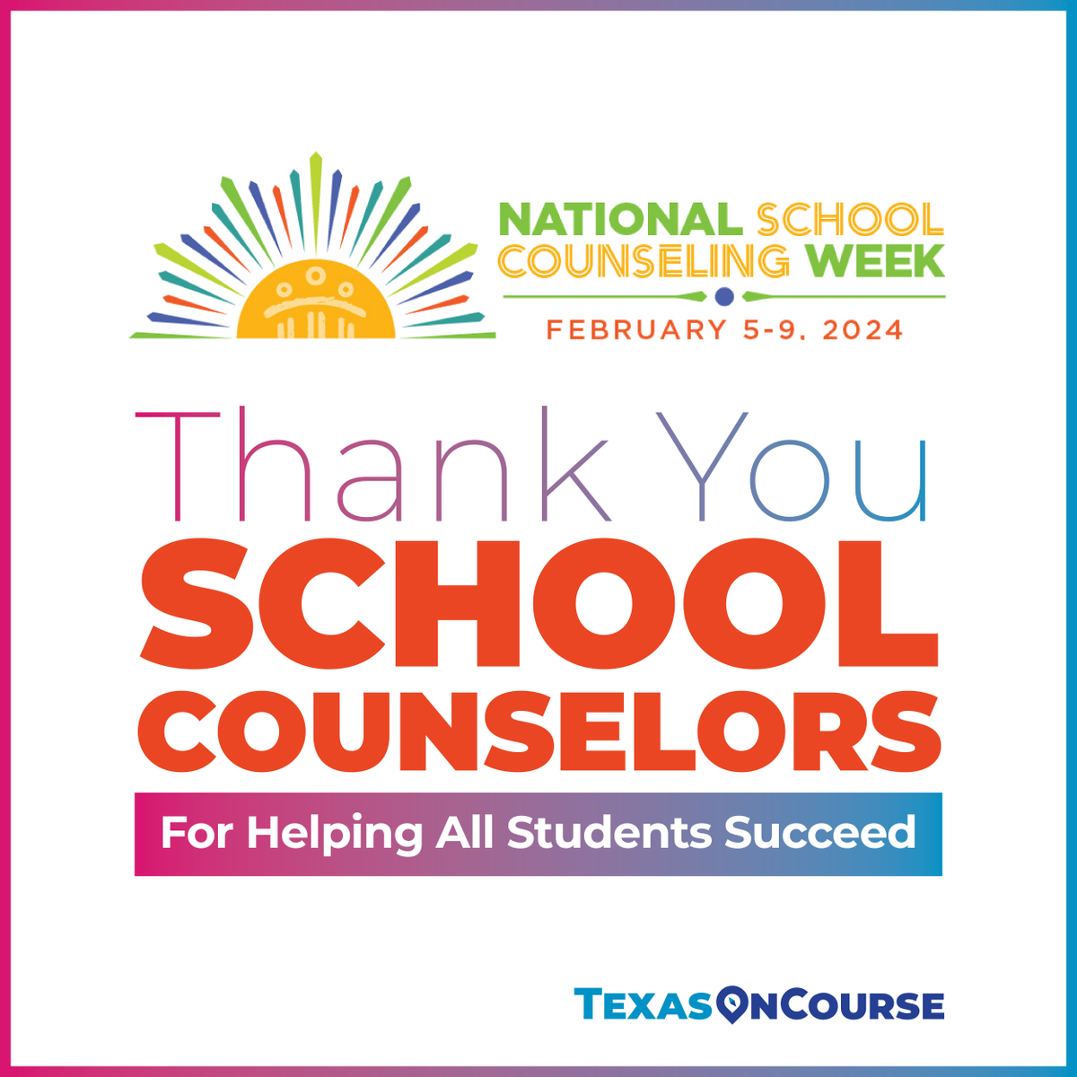 To all the amazing counselors out there, your guidance and support pave the way for brighter futures. Thank you for your dedication and the vital role you play in empowering students to reach their full potential!🙌✨#NSCW24