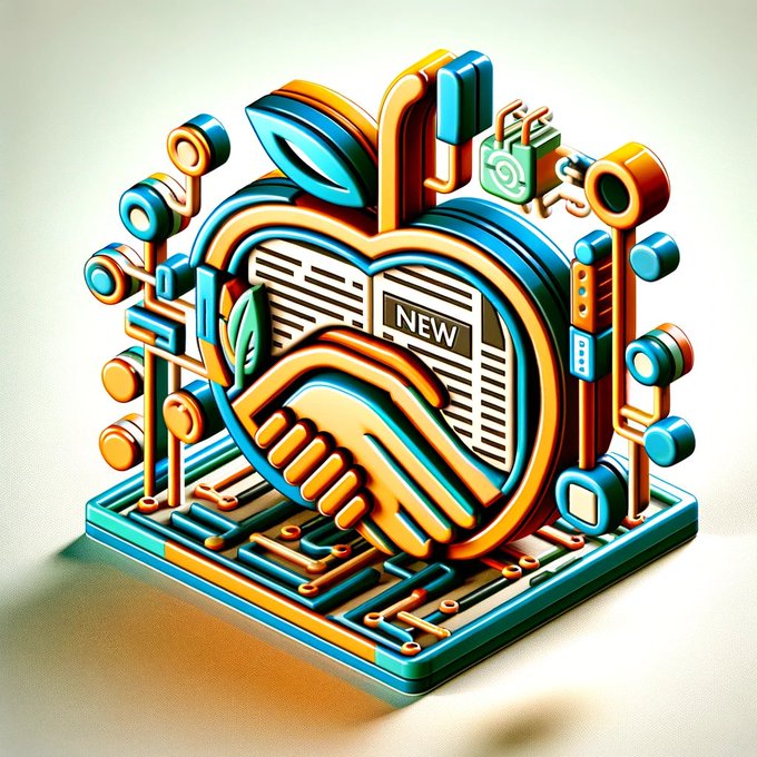 EntrepreneursAI's tweet image. Game-changing strategy!

🍏 Apple&apos;s bold AI move: Transforming Siri and iOS with top-tier publisher content. 
#AppleAI #TechDisruption

PLUS: 🛸 mira: space surgery pioneer... aientrepreneurs.standout.digital/p/ai-one-day