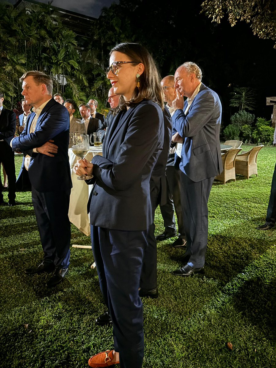germanyinphl's tweet photo. Glad to host the Asia regional conference of Konrad Adenauer foundation at my residence. Special thanks to the president of the foundation and former president of the German Bundestag (parliament), Prof. Dr. Lammert, for his inspiring words. Proof of excellent 🇵🇭🇩🇪 relation !! https://t.co/VEM2lRJy71