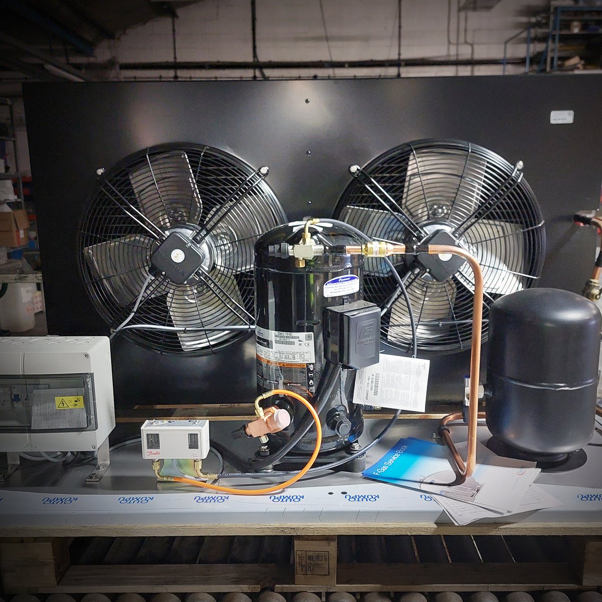 fabdecltd's tweet photo. Whether it's FOOTWASH Pros, CHILL PAK condensing units, or Plate coolers, our in-house team produces high-quality projects for various industries!

#manufacturemonday #fabdec #britanx #ukmanufacturing #ukmfg #madeinbritain #britishtanks #broadrange #variety https://t.co/601Nj8tSlh