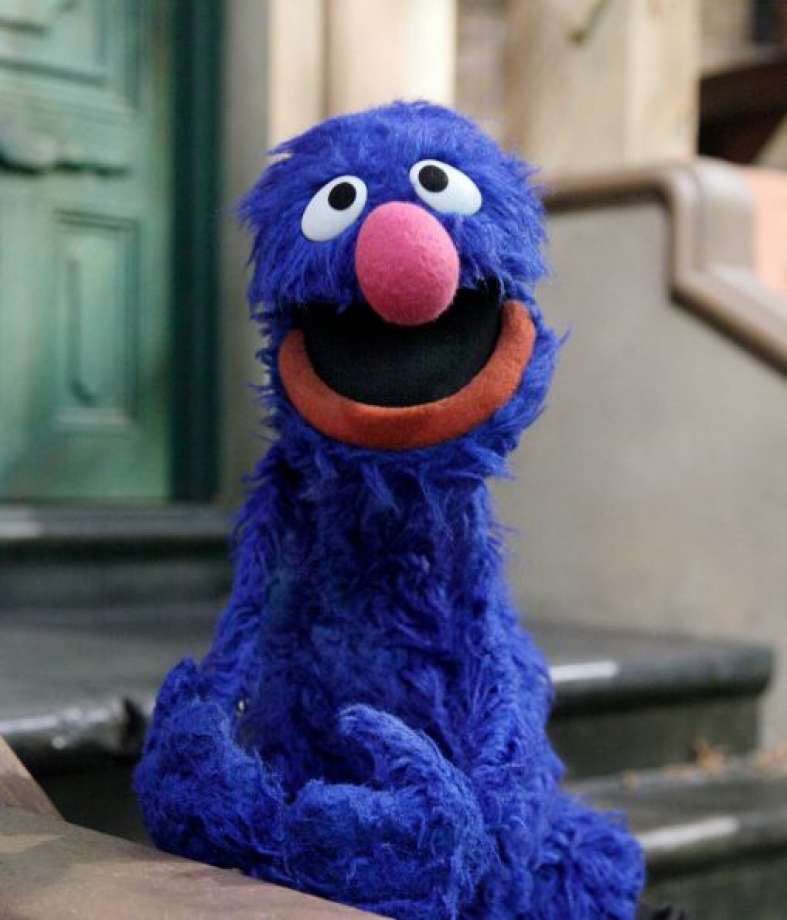 It is I, Grover, your cute and adorable friend wishing you a great start to your Monday!