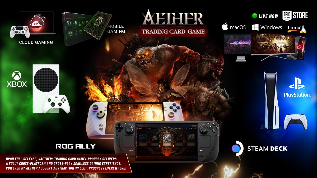 Aether Games tweet media