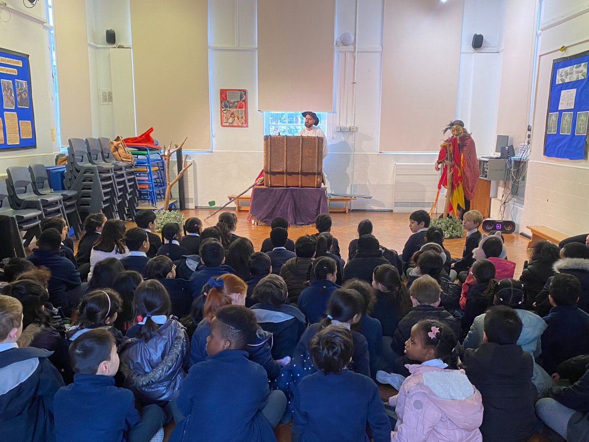 Pimlico Primary (@pimlicoprimary) on Twitter photo Having studied the Tempest this term, our Year 3 students were lucky enough to take part in a Shakespear workshop last week. They loved watching a short performance, creating masks and learning about the characters in more detail! Having studied the Tempest this term, our Year 3 students were lucky enough to take part in a Shakespear workshop last week. They loved watching a short performance, creating masks and learning about the characters in more detail!