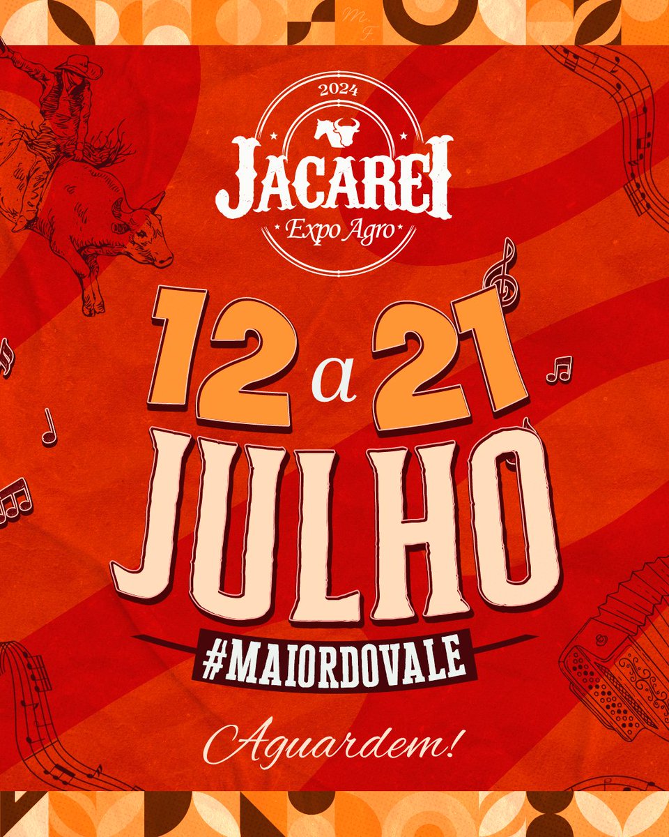 violashow's tweet photo. Confirmado de 12 a 21 de julho!💥

A Maior do Vale te espera.🤠

#JacareiExpoAgro #Jacarei #AMaiordoVale #Exposicoes #Show https://t.co/9d3Ou2Wjmg