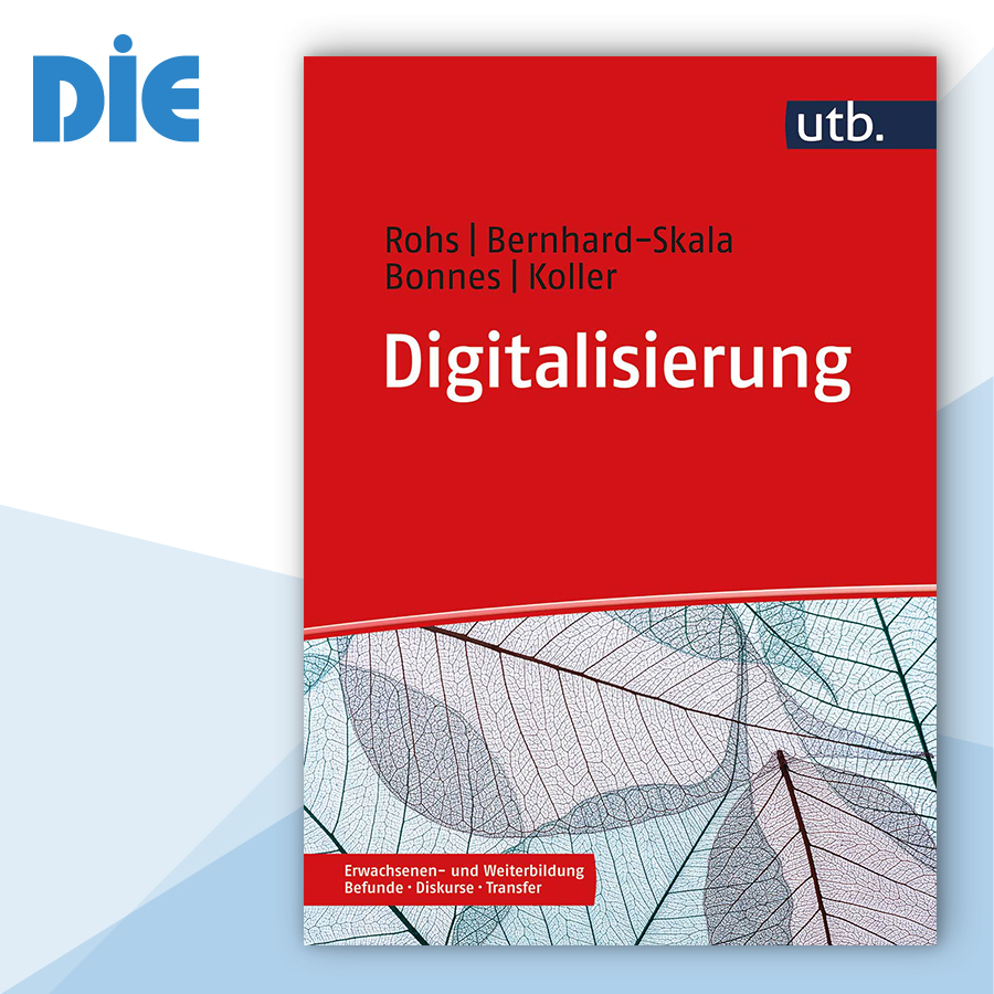 👉Neues Lehrbuch: #Digitalisierung in der Erwachsenen- und #Weiterbildung: @mrohs, Ch. Bernhard-Skala, @kollerju &amp; J. Bonnes beleuchten den Einfluss der digitalen #Transformation auf den Bildungsbereich: 📚t1p.de/eh1s3
#Lernen #Lehren #Professionalisierung  <a href="/wbv_de/">wbv Publikation</a>