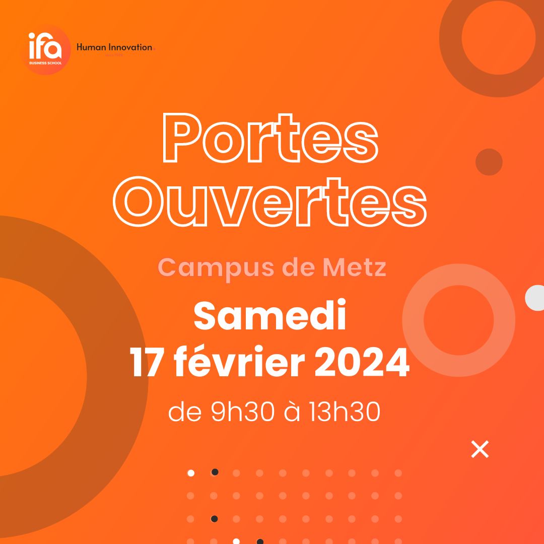 IFA_BS's tweet photo. ✨ PORTES OUVERTES METZ - SAMEDI 17 FEVRIER de 9h30 à 13h30 ✨

Plus d'infos sur notre site web 👉 https://t.co/AT2lMBcjRS https://t.co/4V1eP6pyQh