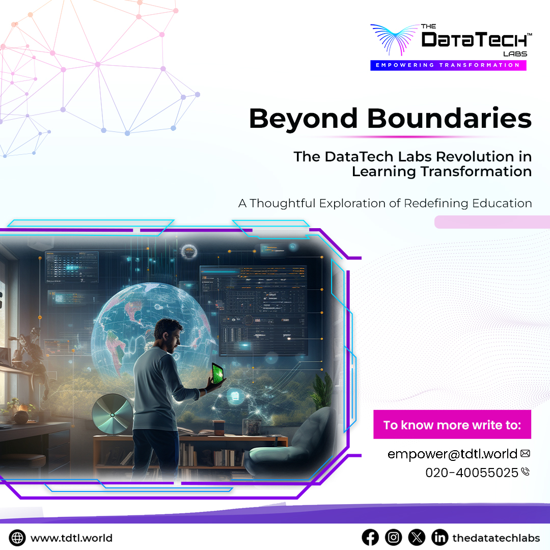thedatatechlabs's tweet image. The DataTech Labs Revolution is not just a change—it&apos;s a paradigm shift in education.

 Join The DataTech Labs Now!🔗tdtl.world

Call☎️020-40055025

Email💌empower@tdtl.world

#DataTechRevolution #EducationInnovation #LearningTransformation #TheDatatechLabs