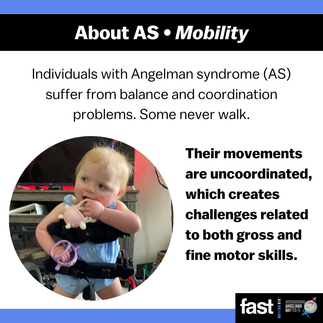cureangelman's tweet photo. Day 3: Mobility #cureangelman #angelmansyndrome #IADFeb15 https://t.co/yCevw5cQTS