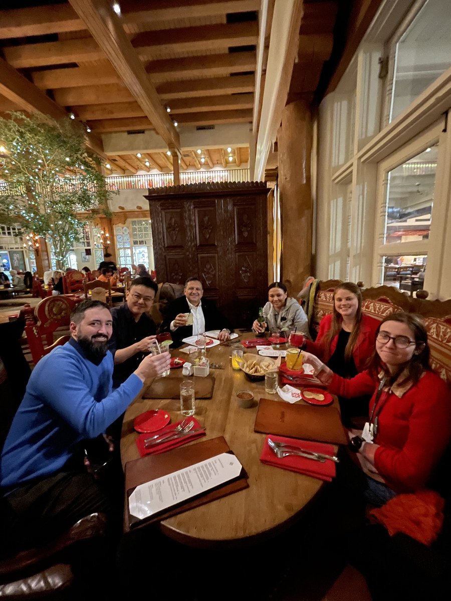 A wonderful Shilatifard's lab reunion dinner at <a href="/KeystoneSymp/">Keystone Symposia</a> on Epigenetics and Cancer in Santa Fe! We missed our current and former colleagues whom were not at the meeting <a href="/NU_BMG_SQE/">Northwestern BMG and SQE</a> <a href="/NUFeinbergMed/">Northwestern Feinberg School of Medicine</a> <a href="/il_Piunti/">Andrea Piunti</a> <a href="/ShimaaH_Soliman/">Shimaa Soliman</a> <a href="/bkcenik/">Bercin K Cenik</a> <a href="/LuWangLab/">Lu Wang_Northwestern U</a> <a href="/b_monz2/">Brianna Monroe</a> #KSCancerEpi24
