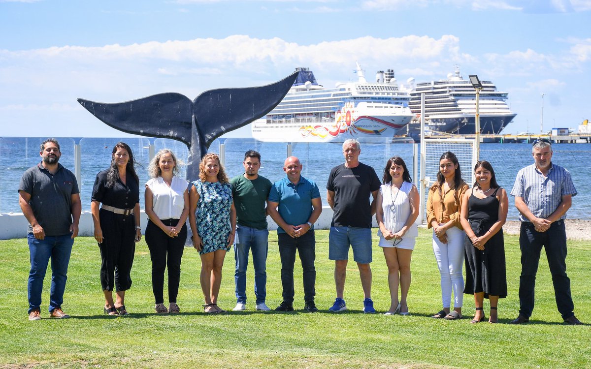 Recibimos en #PuertoMadryn a los titulares de las carteras de Turismo de toda la Comarca, con quienes coincidimos en la necesidad de seguir articulando acciones para seguir potenciando a esta industria, que es una de las principales de nuestra ciudad y generadora de una gran