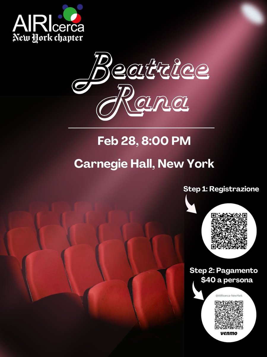 🎹 Exciting News! Join us for a mesmerizing evening as we embark on a musical journey to witness the incredible talent of pianist Beatrice Rana! 🎶✨ eventbrite.com/e/beatrice-ran… #AIRIsocial #music