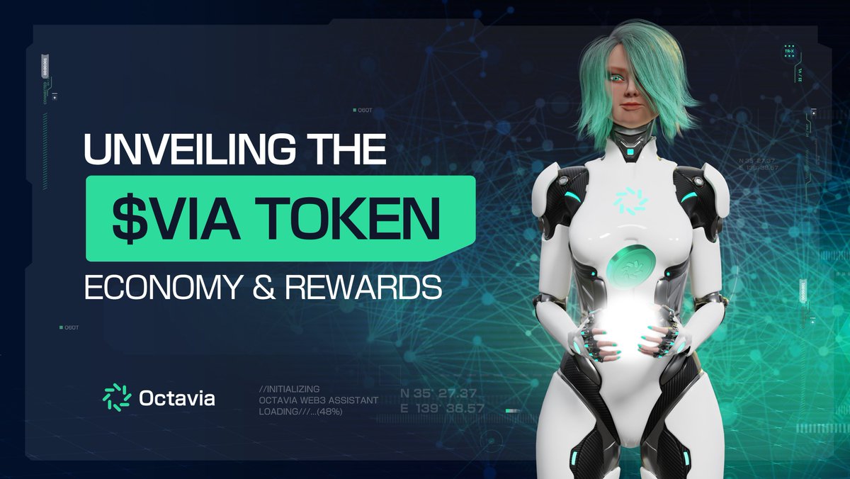 1/ 🌐 Unveiling the $VIA Token - Economy and Rewards

Our cutting-edge #Web3 AI solutions are powered by $VIA, ensuring long-term growth and innovation within the Octavia ecosystem.

Dive into our economy &amp; rewards system below!👇🧵