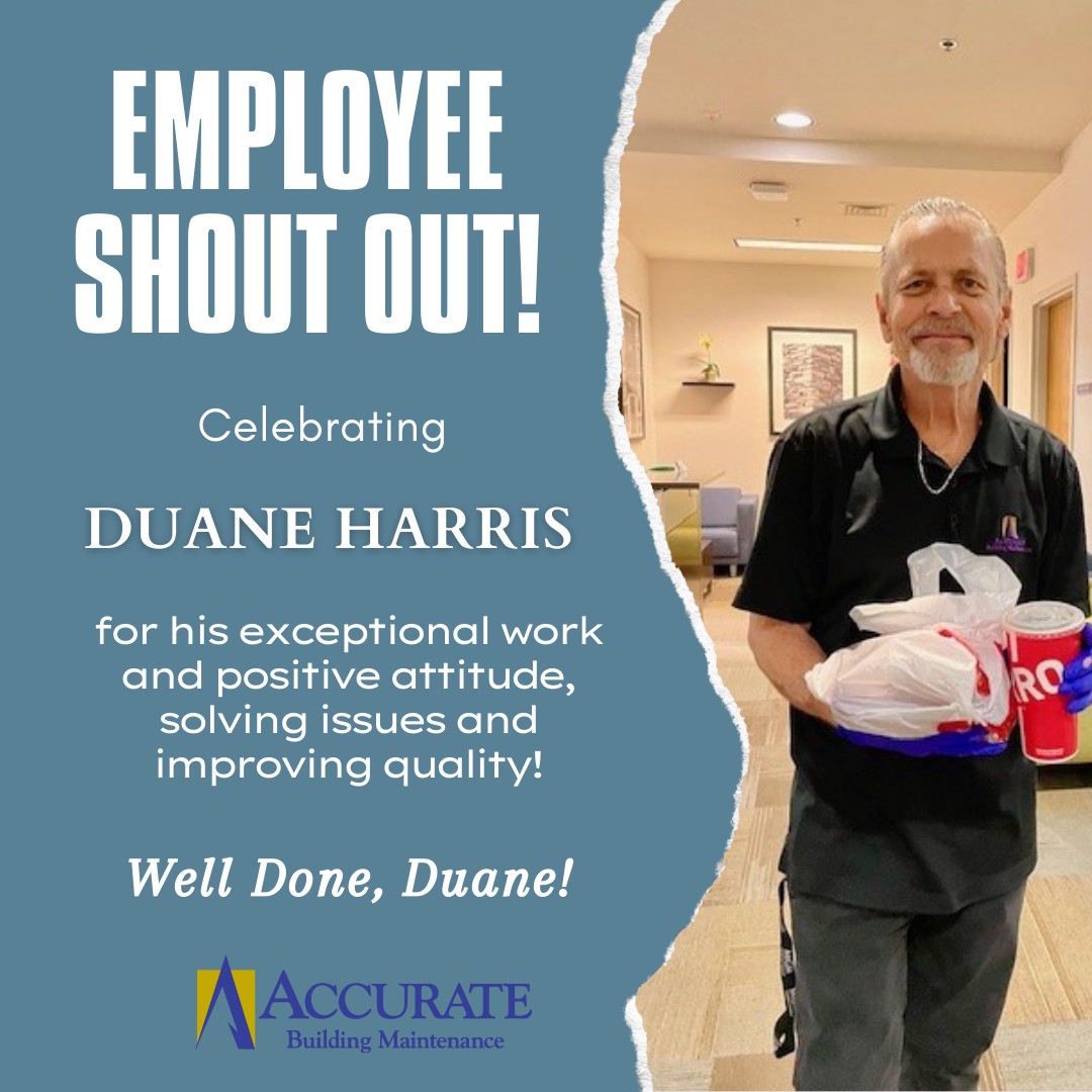 Kudos to Duane Harris for his outstanding dedication and follow-through! Not only did Duane take feedback in stride, he used it to surpass our high standards of service. We surprised him with lunch to say #thanks. Keep shining! #ShoutOut #WeKeepOurWord #Respect #AboveAndBeyond