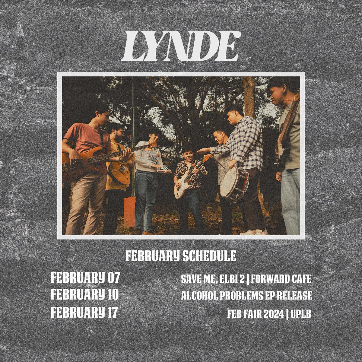 lyndeofficial's tweet photo. I totally forgot na may X (ew Twitter parin) account ako.

Anyway here’s our Feb sched!! See you guys sa shows!!! ❤️ https://t.co/GC3sjStkcw