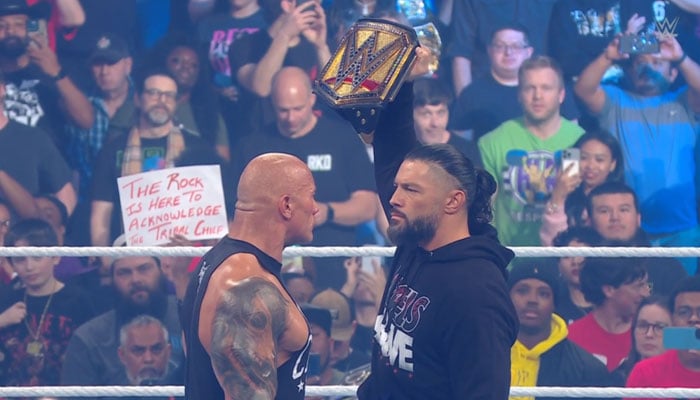 "Whether WWE are aware The Rock/Reigns is not what people want". Mike Johnson of PWInsider answered: 

"I think most people in WWE do understand it.  Unfortunately, the people that matter most do not.  To me, Rock is just trying to strap himself to a rocket.  Ratings are up.