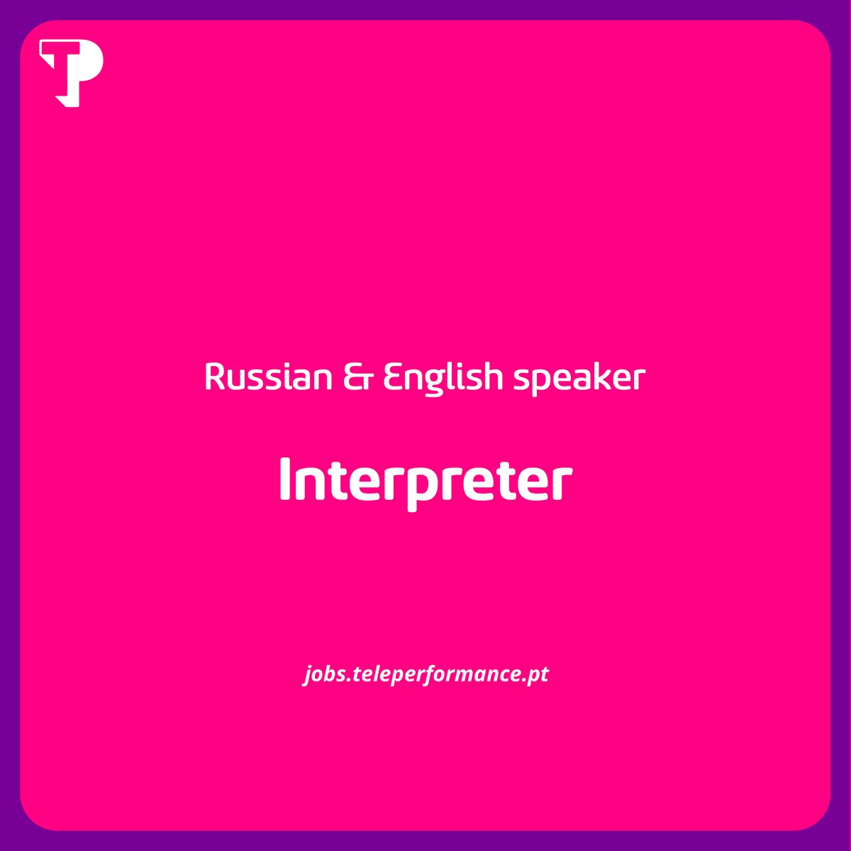 Check out some of our available offers for this week! Find out more job opportunities at  jobs.teleperformance.pt 📷

#teleperformanceportugal #weeklyoffers #Hiring #JobOpportunities #JoinTPportugal