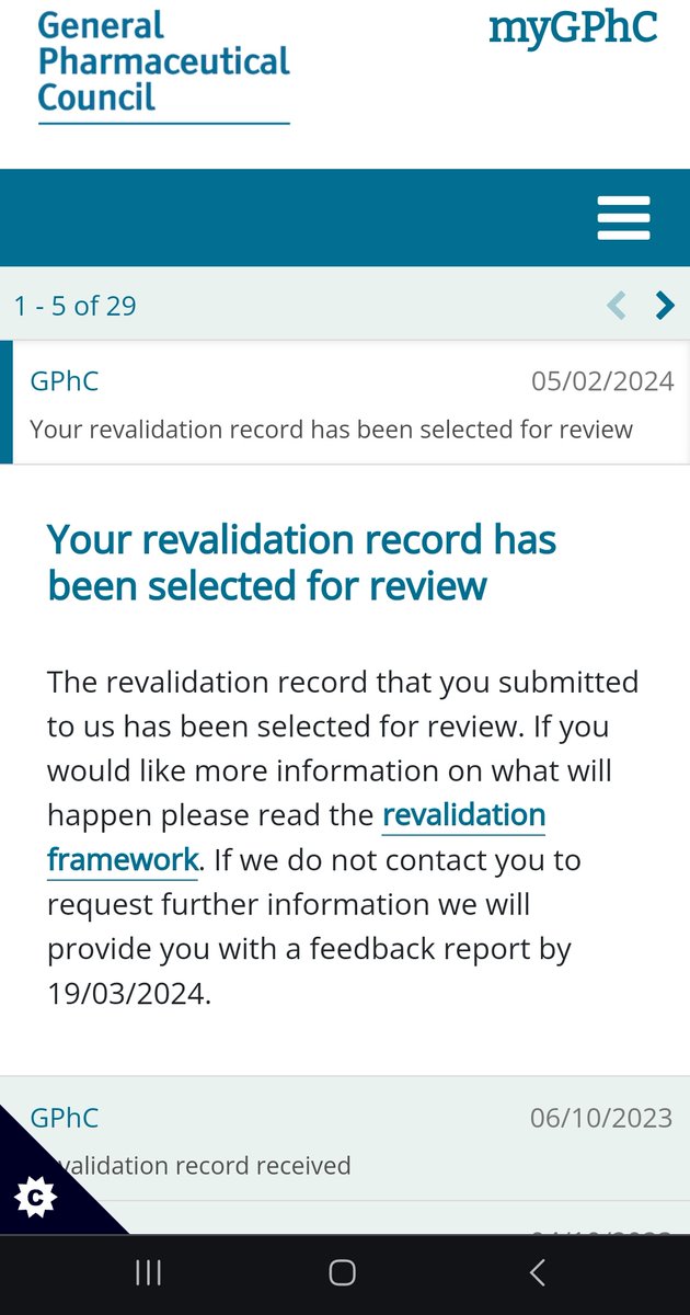 Well 14 years on the register & it's my first turn 😅😑😬 #revalidation #gphc #reflection #professionalstandards #pharmacist