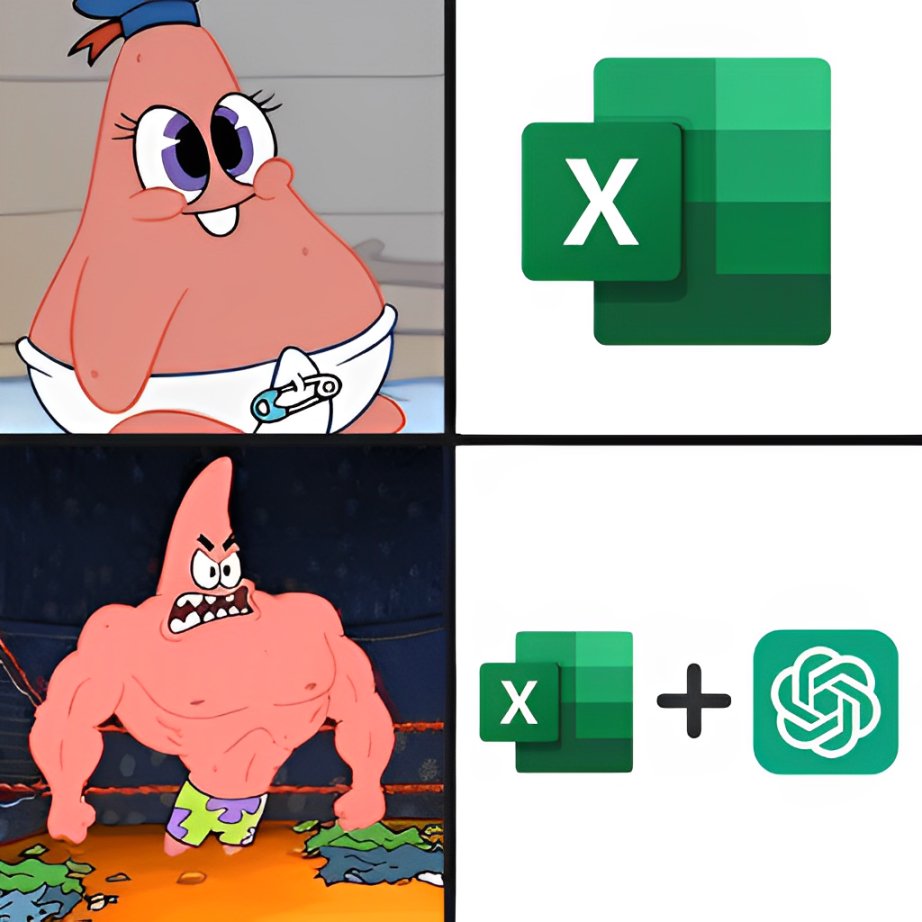 hey_madni's tweet image. Excel is powerful.

But Excel + ChatGPT is like magic.

Here's how to use it to save hours a week:

[ Bookmark to use later 🧵 ]
