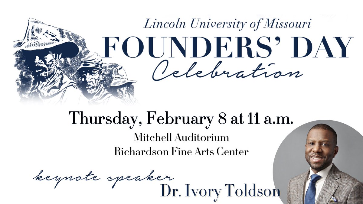 Join us for Founders’ Day Convocation on Thursday, 11 a.m. to noon in Mitchell Auditorium, Richardson Fine Arts Center. Highlights: wreath ceremony and keynote by Dr. Ivory Toldson. #FoundersDay2024 #LUMO
