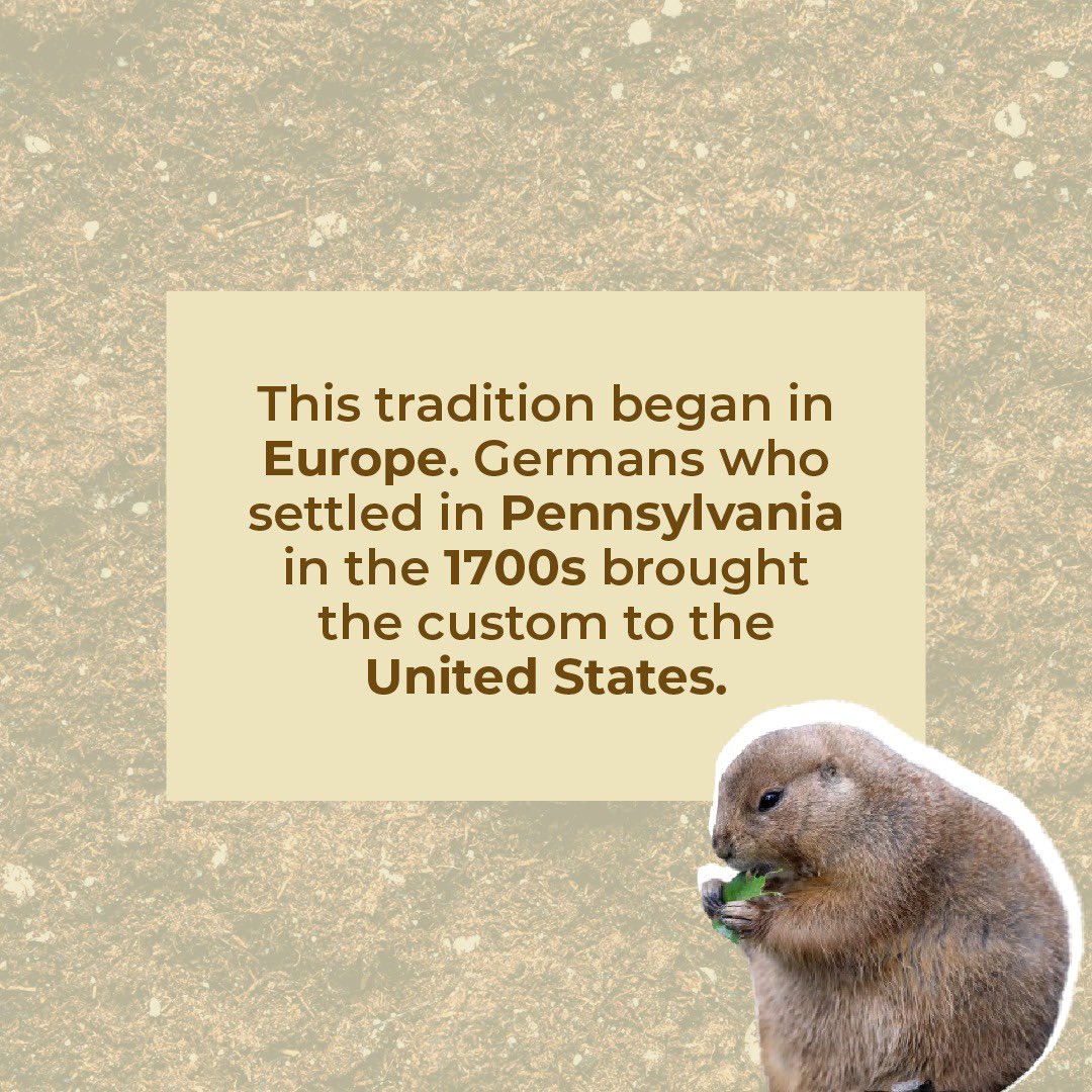 Cordialsausa's tweet photo. Happy Groundhog Day! 🌤️ Did you know this tradition dates back to European roots? Discover more curious facts about the groundhog.
——
¡Feliz día de la marmota! 🌤️ ¿Sabías que esta tradición se remonta a raíces europeas? Descubre más datos curiosos sobre la marmota. https://t.co/rBr6VYFnrX