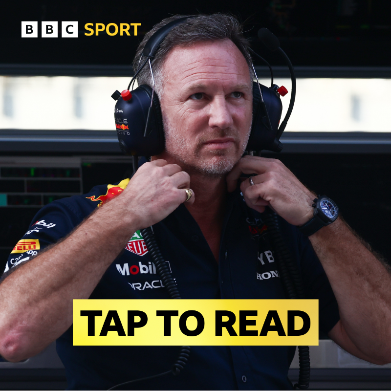 BBCSport's tweet photo. Red Bull Formula 1 team boss Christian Horner is under investigation after a complaint was made against him.

#BBCF1