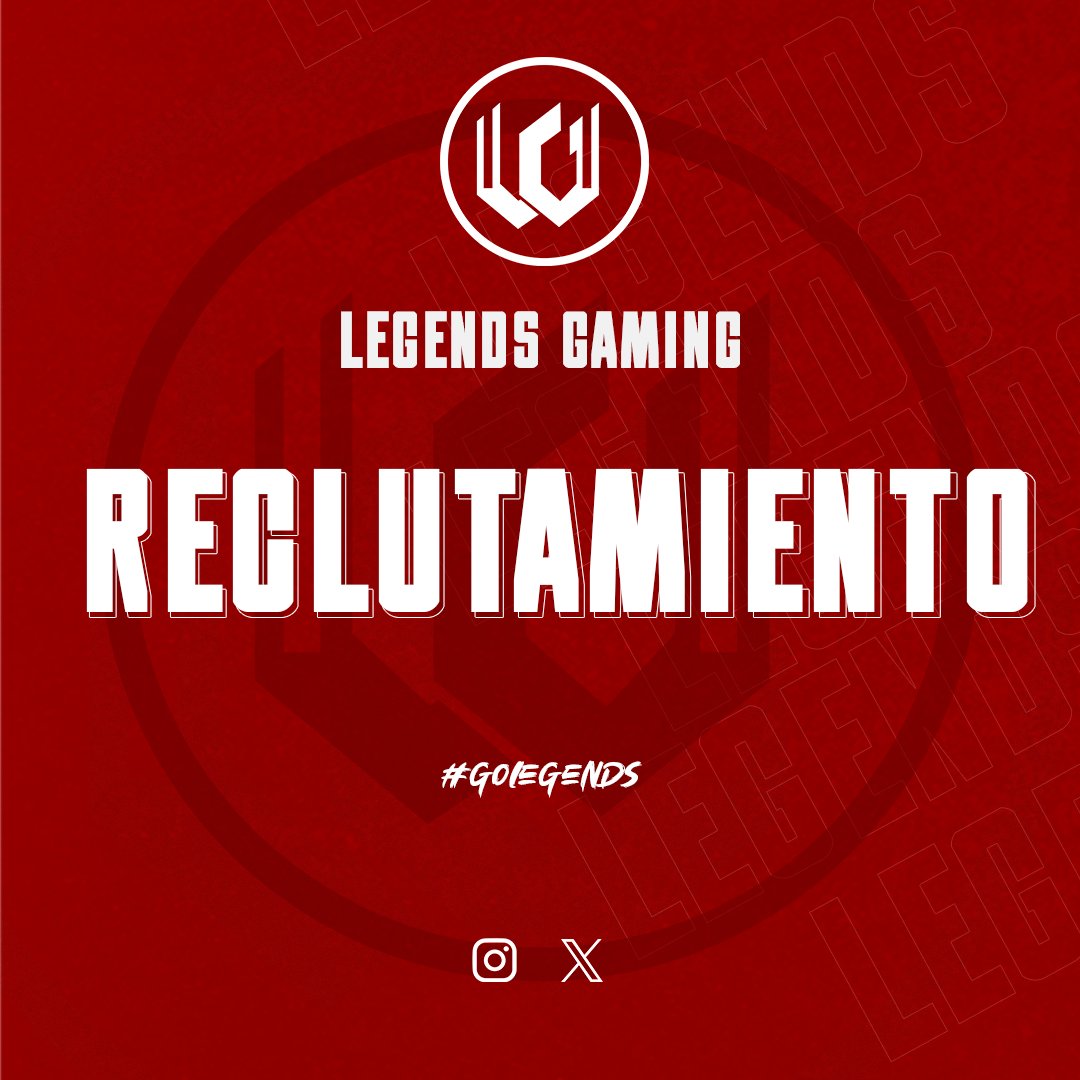 ⬜ANUNCIO🟥

Estamos en busca de las 🌟que quieran formar parte de las Legendas de 🇵🇦

➡️Requisitos 
Responsabilidad✅
Disponiblidad✅
Compromiso ✅
Ganas de jugar✅

Si estas interesado, eres bienvenido, nos puedes enviar DM  ¡Te esperamos, no te lo pierdas!
#GoLegendsgaming ❤