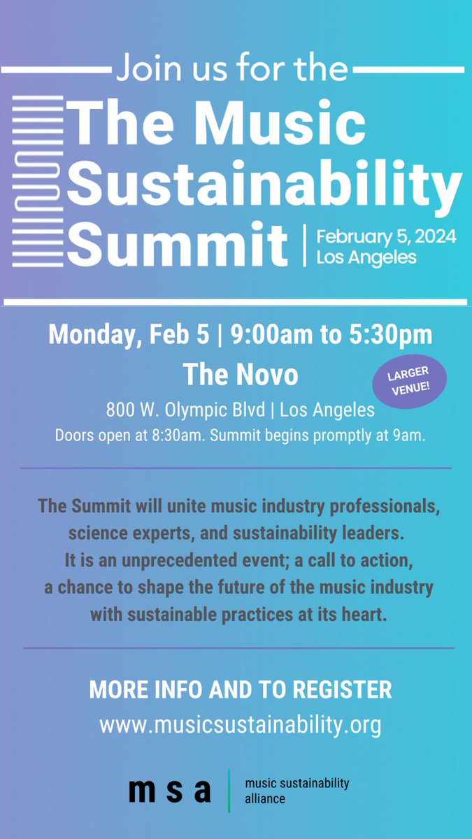 "It Never Rains in Southern California"
Well not today! This is why we need a Music Sustainability Summit which is taking place today in LA.
be safe for all those attending this first ever event! 
<a href="/circularunity__/">Circular Unity</a>  <a href="/Overdrive_Rocks/">Overdrive Energy Solutions</a> #events #eventprofs <a href="/BizBash/">BizBash</a> #sustainability