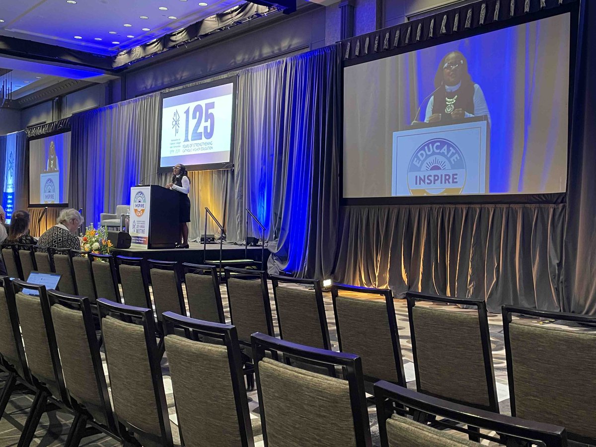 Final Plenary Session of ACCU @CatholicHigherEd 2024 Conf. “Educate with Love” w Dr Mary Dana Hinton became the thirteenth president of Hollins University on August 1, 2020. St. Thomas University St. Thomas University Benjamin L. Crump College of Law