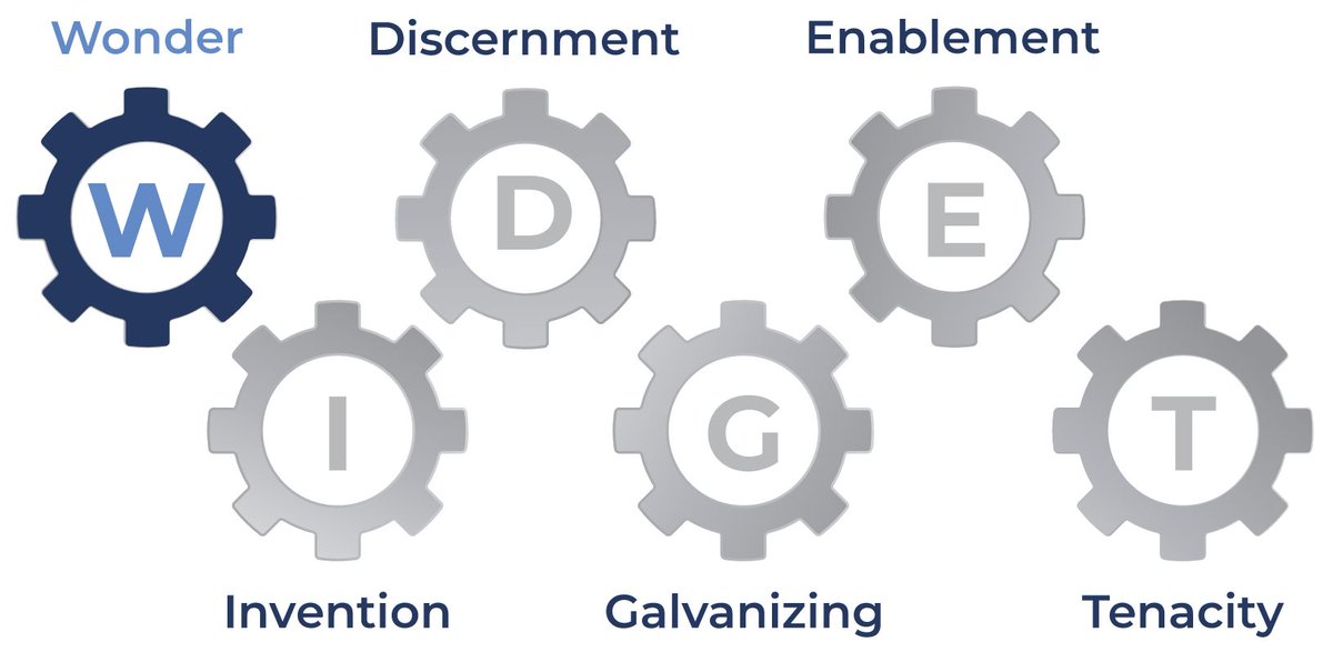 The six types of Working Genius: The Genius of Wonder
People with the Genius of Wonder love to speculate and question. They ask questions like, "Why are things the way they are? Is there a better way?" They love to sit in the ambiguity and imagine the possibilities
#workinggenius