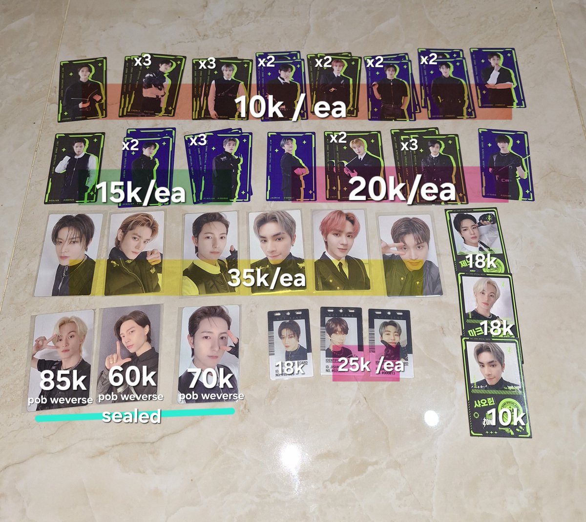help rt please
wts pc nct

✅️ pack
✅️keep event
❌️ adm 🍊
📍 Cibubur

t. wts neozone agent tincase weverse pob jaemin haechan chenle taeyong johnny jungwoo doyoung taeil renjun yuta jaehyun ten kun yangyang mark hendery xiaojun jeno jisung