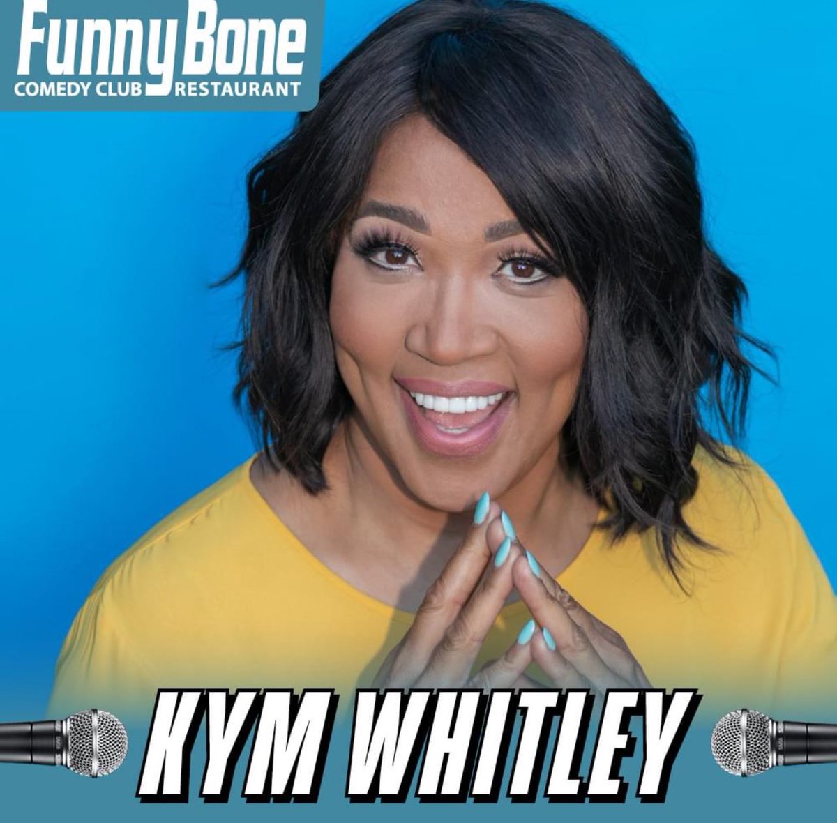Make sure yall get those tickets to see my girl @kymwhitley Feb 9 & 10 @toledofunnybone HEY BOO ILL BE THERE!