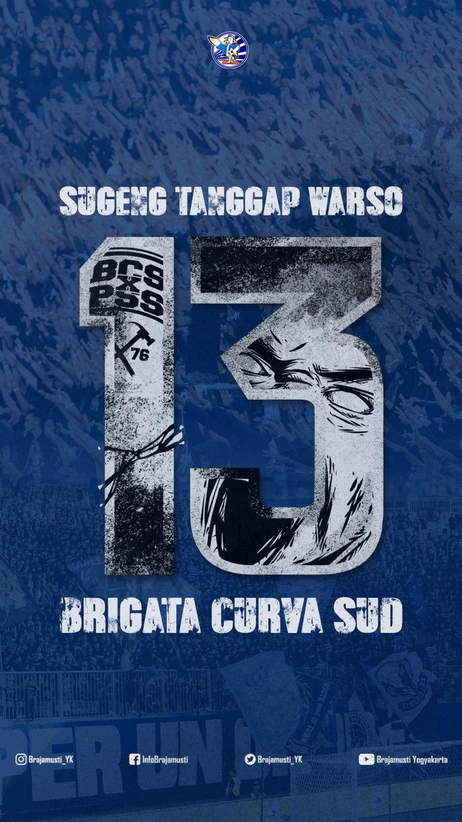 Brajamusti_YK's tweet photo. Selamat merayakan hari jadi, lur @BCSxPSS_1976 🤝 https://t.co/xPeydgIEEp