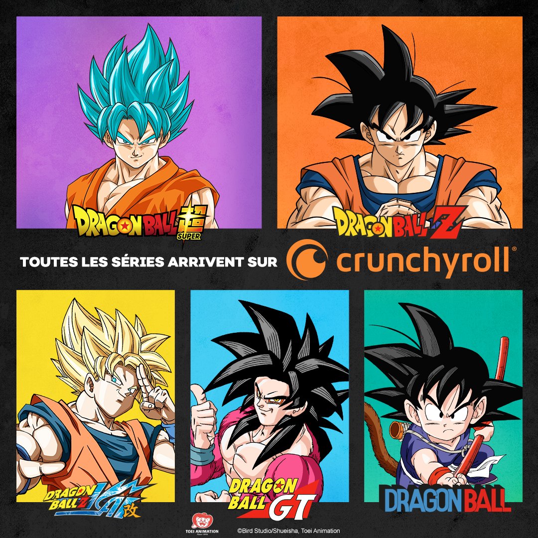 Crunchyroll_fr's tweet photo. L'intégrale de Dragon Ball en VO et VF sur Crunchyroll. Oui, oui, vous avez bien lu. 🔥

Série originale dès le 9 février, la suite prochainement ! ⭐️ https://t.co/62S6YgMEzl