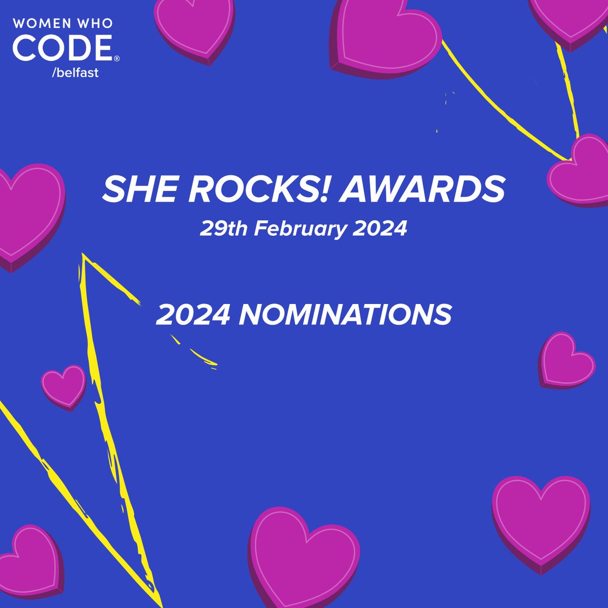 We know how much you all have been waiting for this, well the wait is over! We are delighted to announce our nominees for this years WWC #SheRocksAwards2024 
🥳🥂