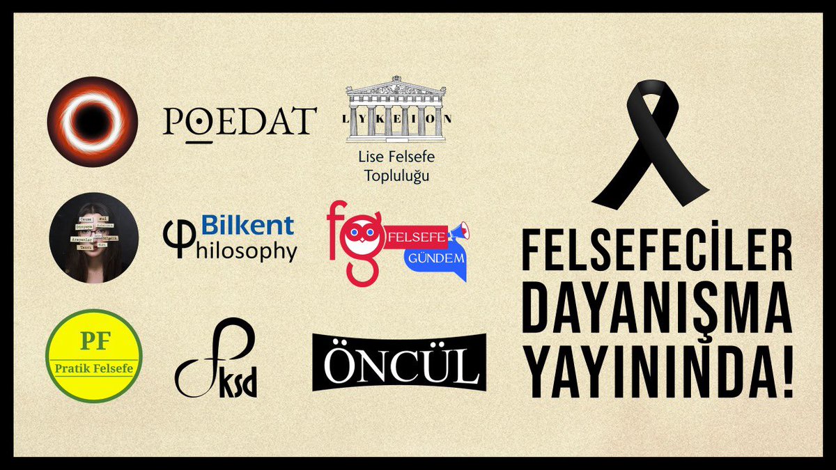 FelsefeOncul's tweet photo. 📌 Tam 1 yıl oldu. 6 Şubat Depremi’nin yaraları hala kapanmış değil. Deprem felaketinde kaybettiklerimizi saygıyla anıyoruz. 

📌 Deprem bölgesinde faaliyet gösteren oluşumlara aktarılmak üzere açılan ortak bağış havuzuna katkı sunmak için gerçekleştirdiğimiz “Felsefeciler Dayanışma Yayınında!” bağış yayınını 1 yılın ardından tekrar dikkatinize sunuyoruz: https://t.co/qYv3hrbqCD

“Felsefeciler Dayanışma Yayınında!” etkinliğine katkı sunan herkese ayrıca teşekkür ederiz: 

@Poedat #lykeion @canaybalik @pelindilaraclk @BilkentPhil @FelsefeGundem @FelsefePratik @felsefeksd @omerfaikanli @FiratAkova @omeraygungsu #namibaşer @CelayirBerk @bmutluseferoglu @balanuye @enis_doko @umut_eldem @BesirOzgurNayir @MayaMandalinci @tersinirr @ComezCaglar @esra95es @BeyterTaner @ikalender2 @parlakarslann @sinemunalp4c @Bilmezge @AliApaydin79 @tfnkymz #berkaytopuk #tuanaçercive #denizdurueratak #damlailaydayiğitbaş
